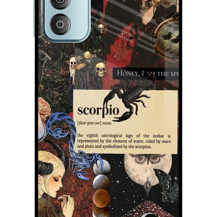 Scorpio Zodiac Samsung F23 5G Glass Case