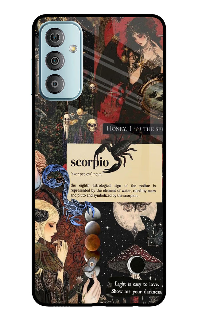 Scorpio Zodiac Samsung F23 5G Glass Case
