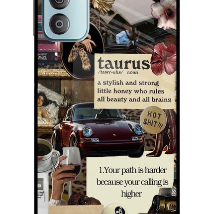 Taurus Zodiac Samsung F23 5G Glass Case