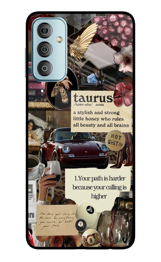 Taurus Zodiac Samsung F23 5G Glass Case