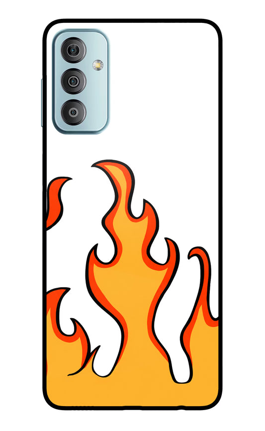 Fired Up – White Samsung F23 5G Glass Case