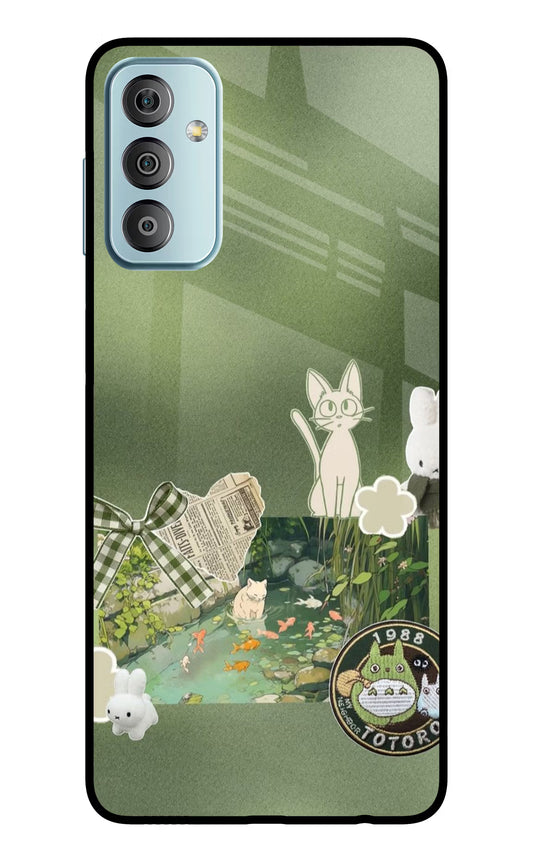 Aesthetic anime Samsung F23 5G Glass Case