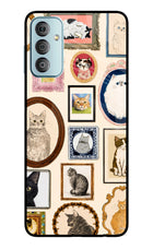 Mirror Cats Samsung F23 5G Glass Case