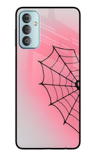Pink Web Samsung F23 5G Glass Case