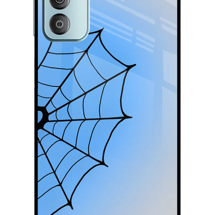 Blue Web Samsung F23 5G Glass Case