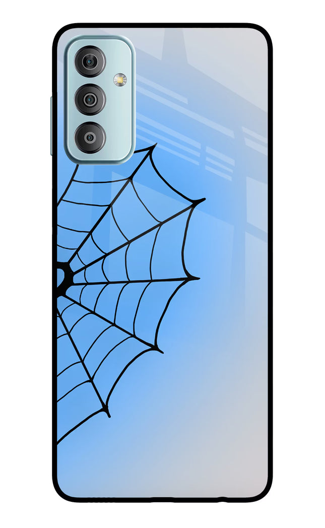 Blue Web Samsung F23 5G Glass Case