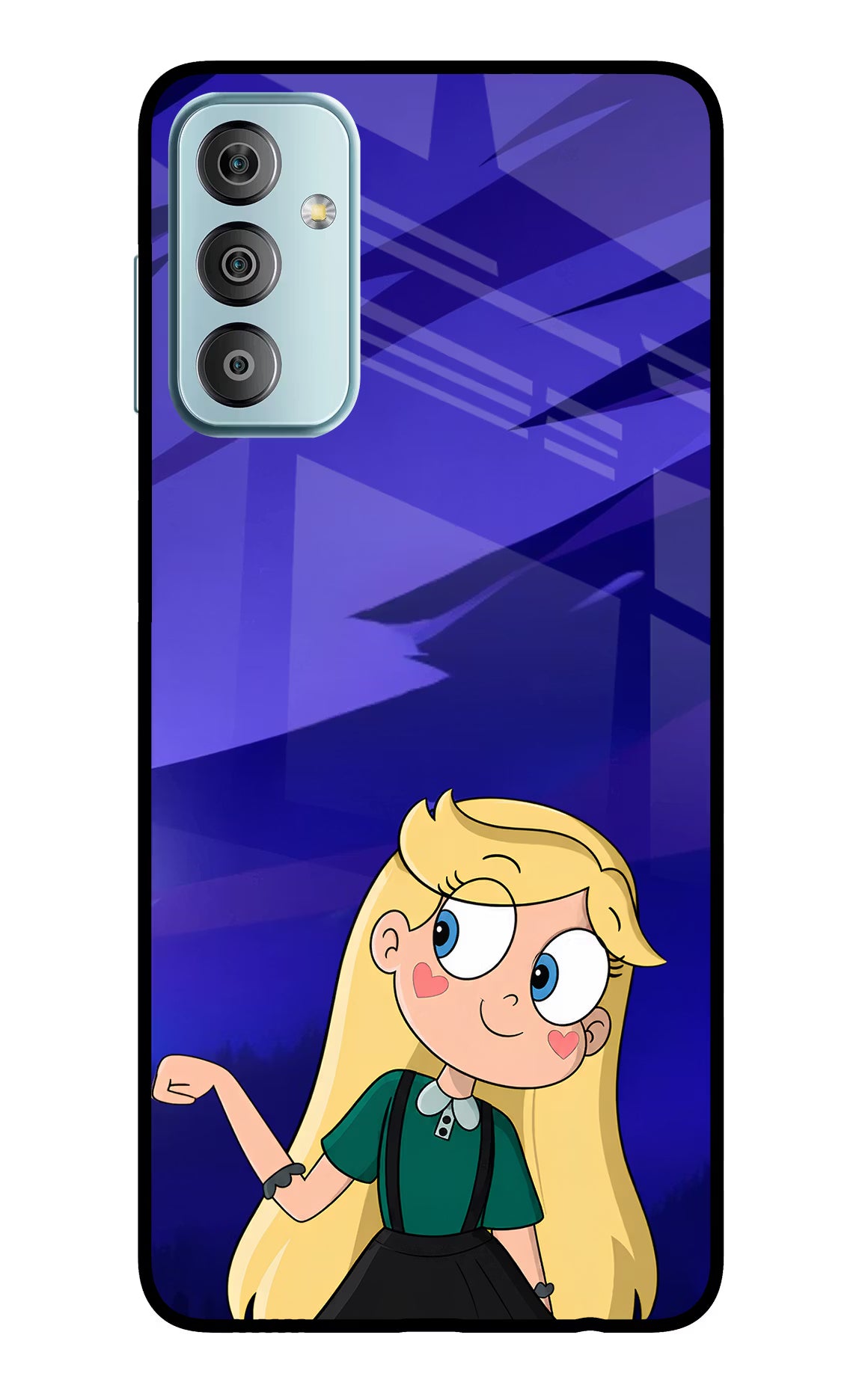 Star Glow Samsung F23 5G Glass Case