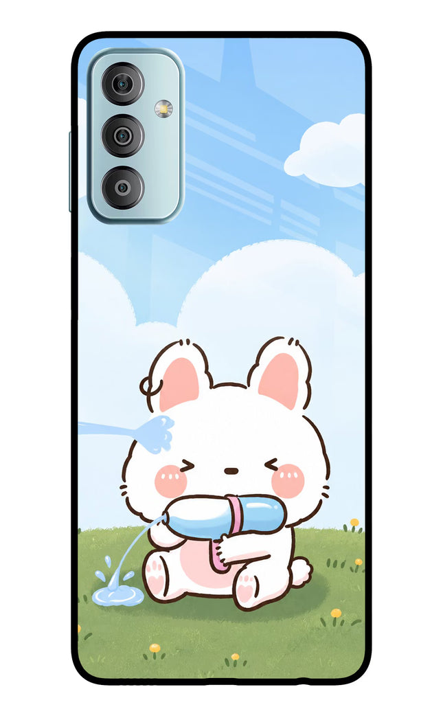 Bunny Treat Samsung F23 5G Glass Case