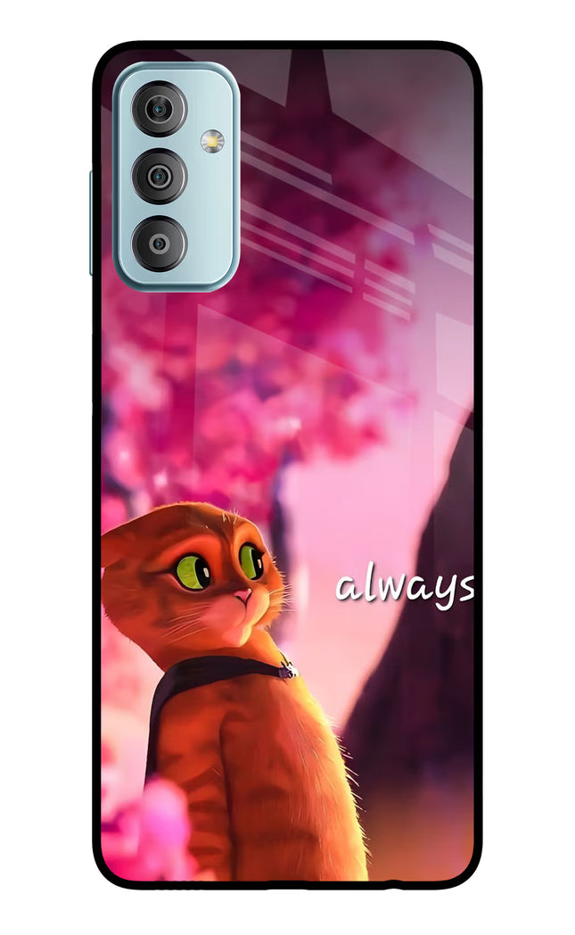 Always Cat Samsung F23 5G Glass Case