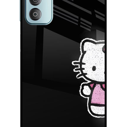 Kitty Charm Samsung F23 5G Glass Case
