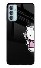 Kitty Charm Samsung F23 5G Glass Case