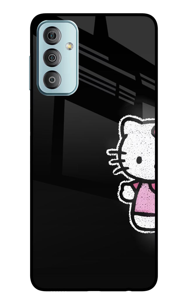 Kitty Charm Samsung F23 5G Glass Case