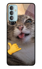 Silly Cat Call Samsung F23 5G Glass Case