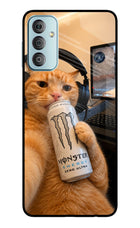 Gamer Cat Energy Samsung F23 5G Glass Case