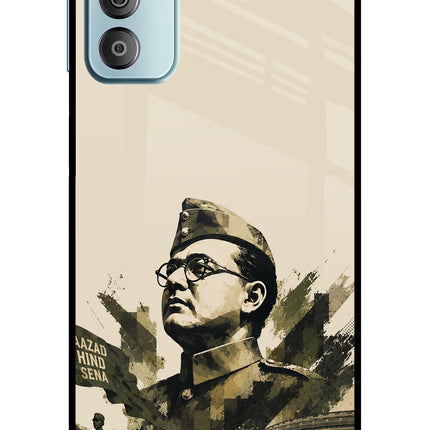 Netaji Rising Samsung F23 5G Glass Case