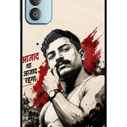 Chandrashekhar Azad Fearless Samsung F23 5G Glass Case