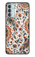 White Mayura Samsung F23 5G Glass Case