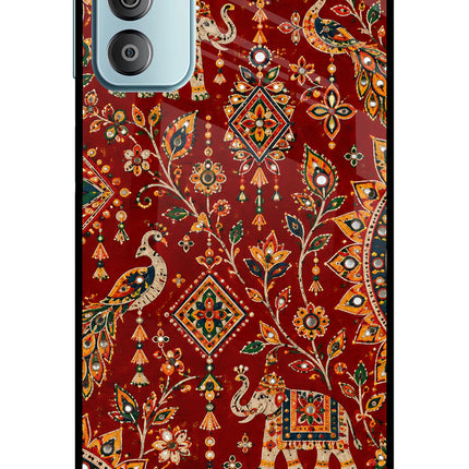 Laal Riwaaz Samsung F23 5G Glass Case