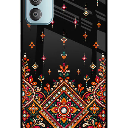 Noir Mehfil Samsung F23 5G Glass Case