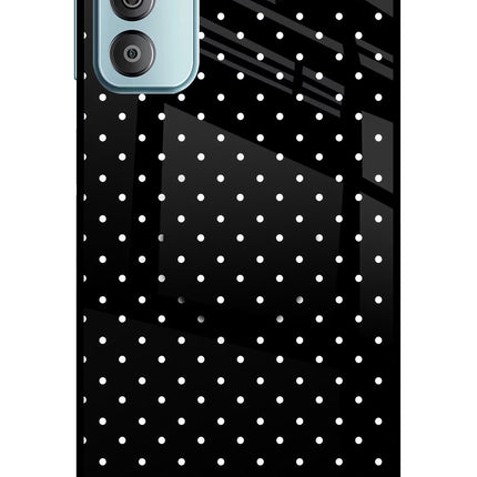 White Dots Samsung F23 5G Glass Case