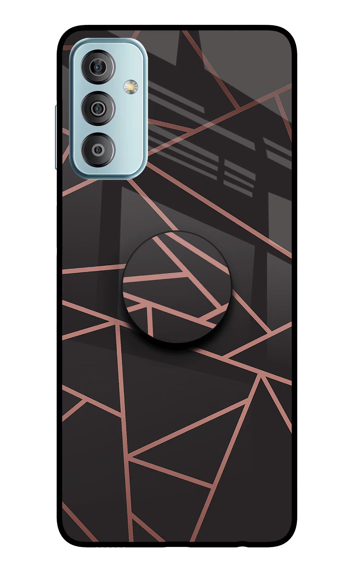 Geometric Pattern Samsung F23 5G Pop Case by Casekaro