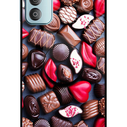 Chocolates Samsung F23 5G Glass Case