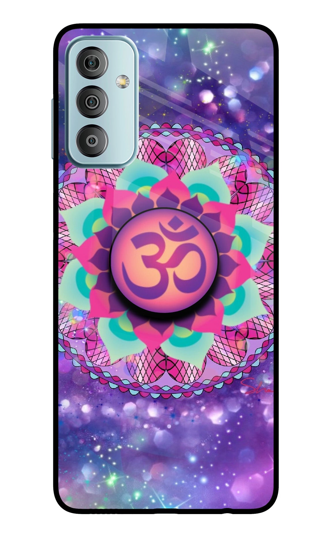 Om Purple Samsung F23 5G Pop Case