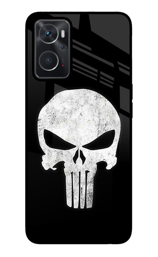 Punisher Skull Oppo K10 4G Glass Case