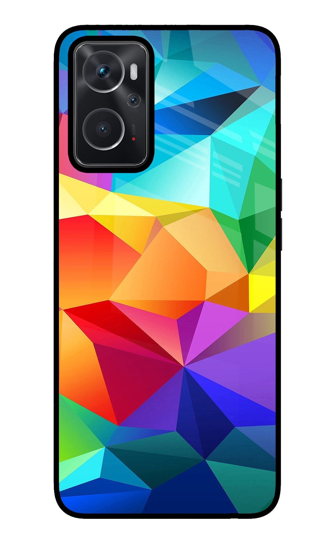 Abstract Pattern Oppo K10 4G Back Cover