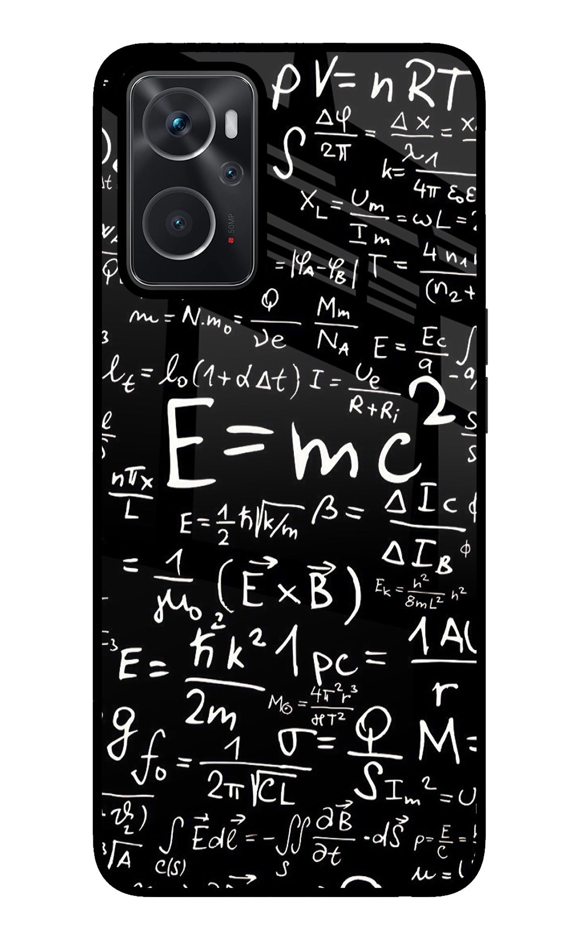 Physics Formula Oppo K10 4G Back Cover