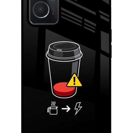 Coffee Oppo K10 4G Glass Case