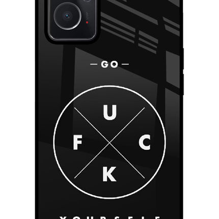 Go Fuck Yourself Oppo K10 4G Glass Case