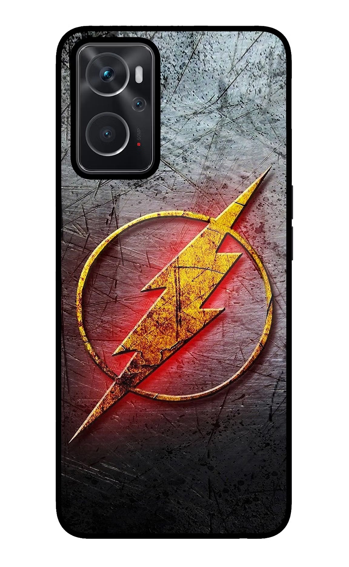 Flash Oppo K10 4G Glass Case Back Cover by Casekaro