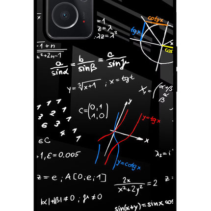 Mathematics Formula Oppo K10 4G Glass Case