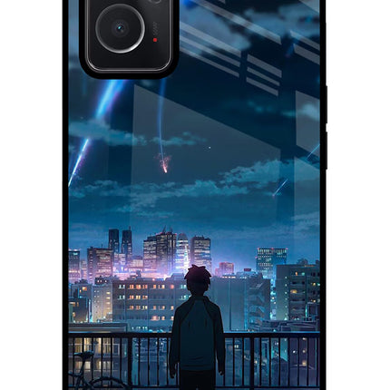 Anime Oppo K10 4G Glass Case Back Cover by Casekaro