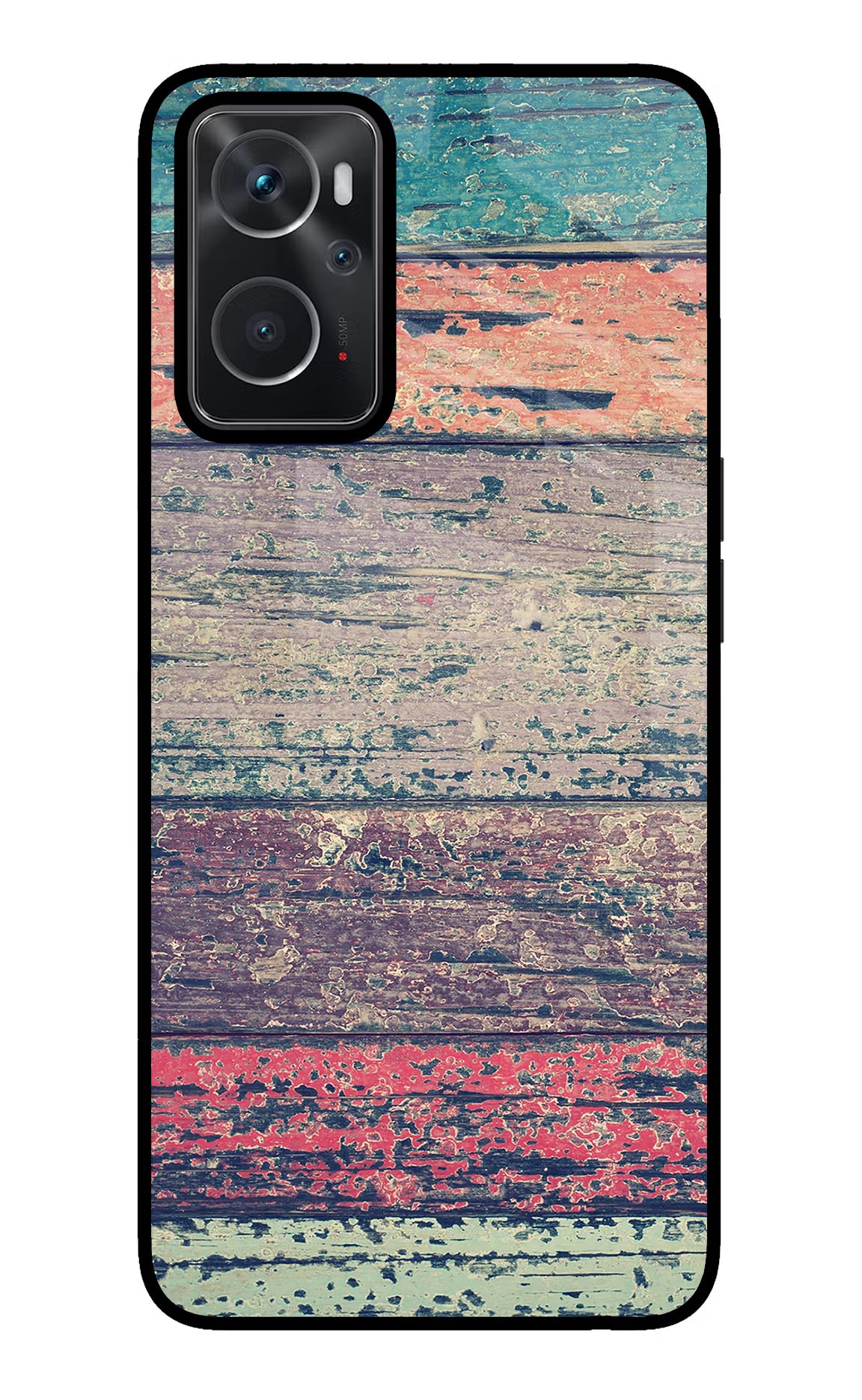 Colourful Wall Oppo K10 4G Glass Case