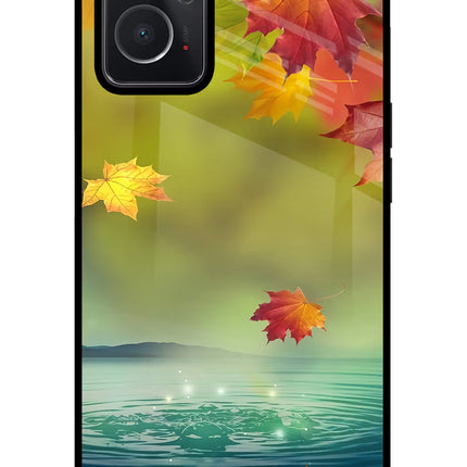 Flowers Oppo K10 4G Glass Case