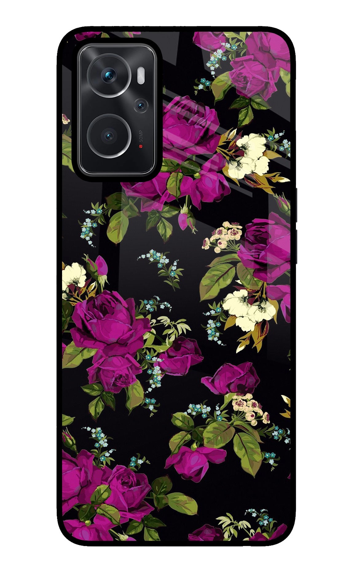 Flowers Oppo K10 4G Back Cover