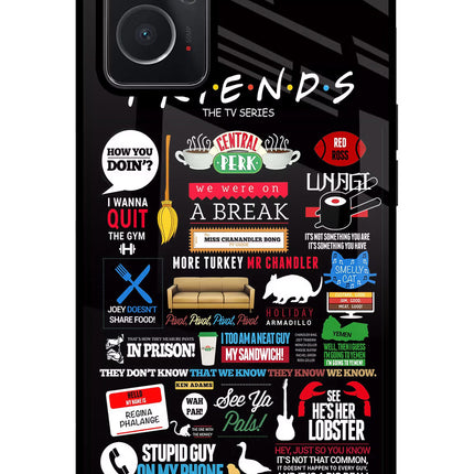 FRIENDS Oppo K10 4G Glass Case