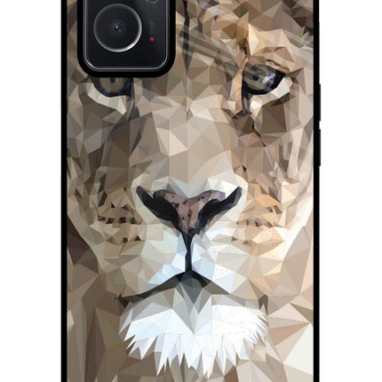 Lion Art Oppo K10 4G Glass Case