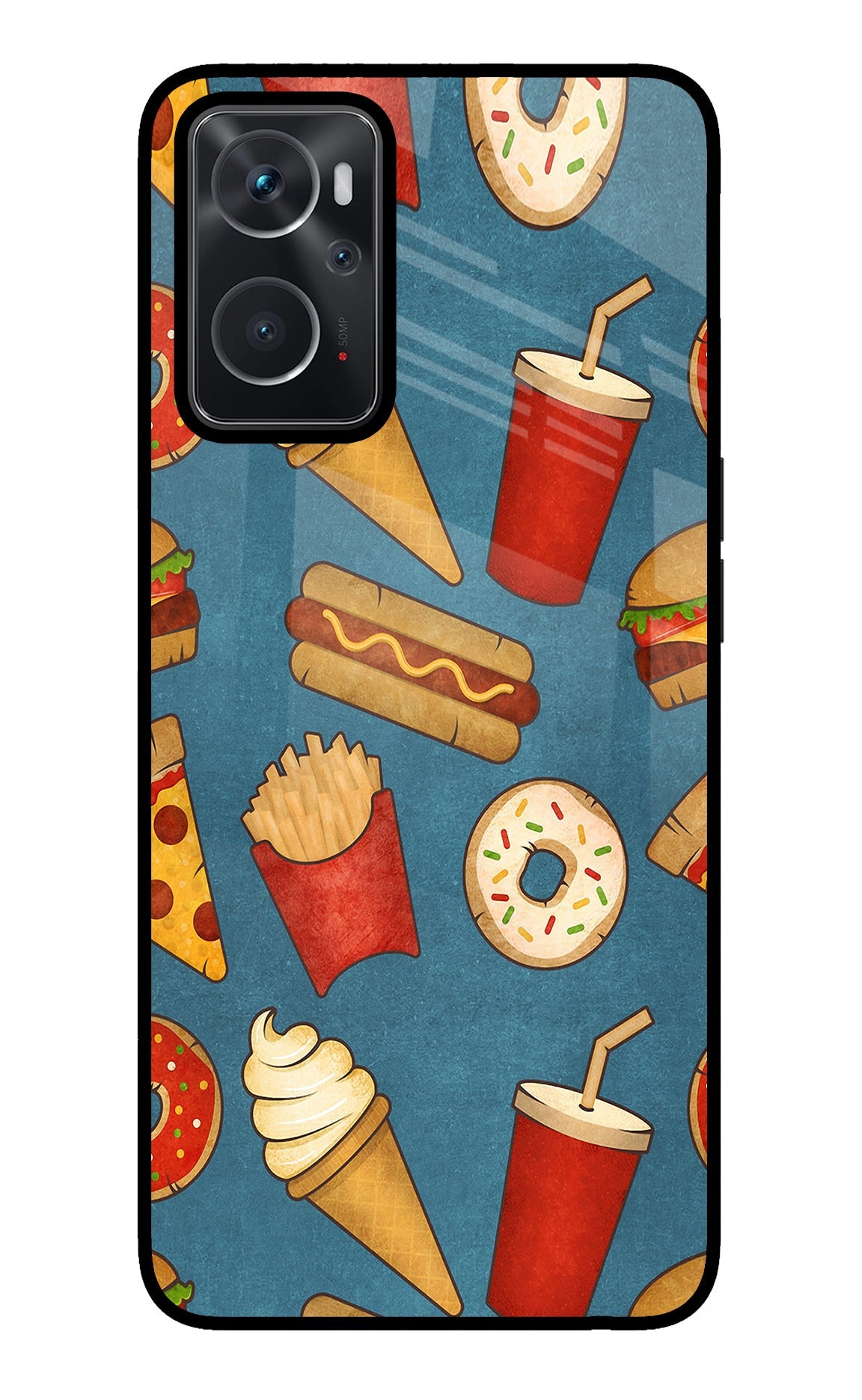 Foodie Oppo K10 4G Back Cover