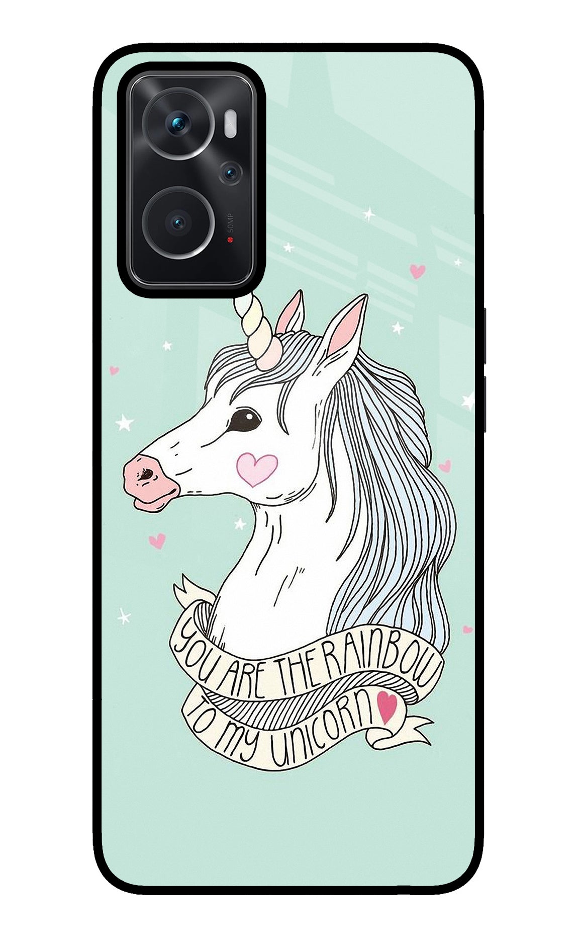 Unicorn Wallpaper Oppo K10 4G Back Cover