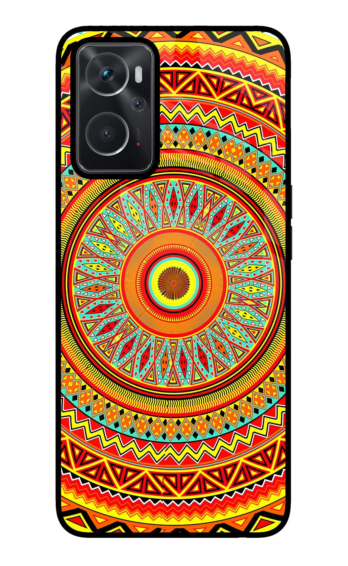 Mandala Pattern Oppo K10 4G Back Cover