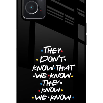 FRIENDS Dialogue Oppo K10 4G Glass Case