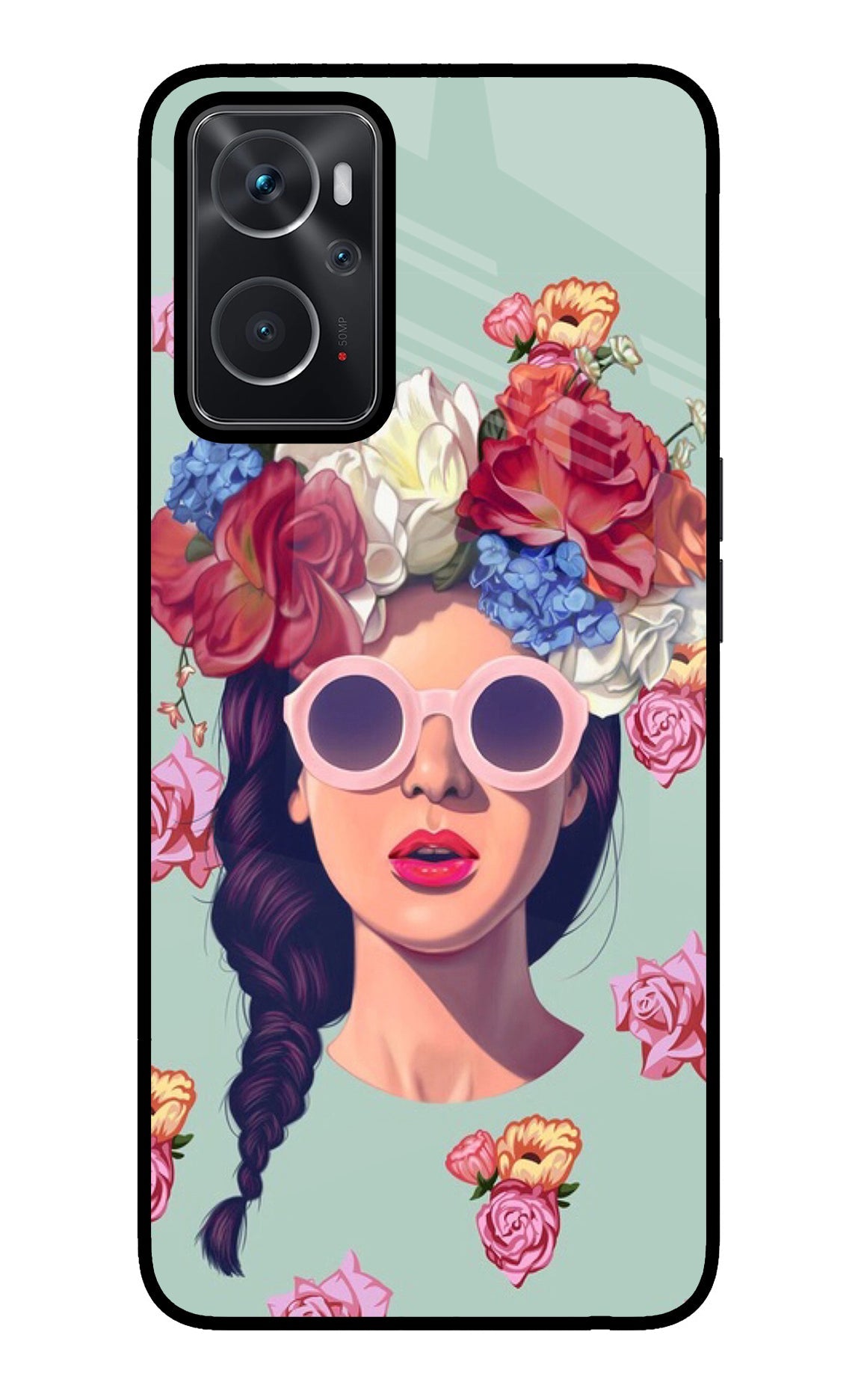 Pretty Girl Oppo K10 4G Back Cover