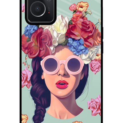 Pretty Girl Oppo K10 4G Glass Case