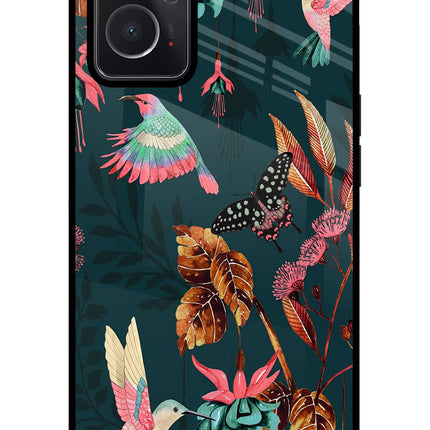 Birds Oppo K10 4G Glass Case