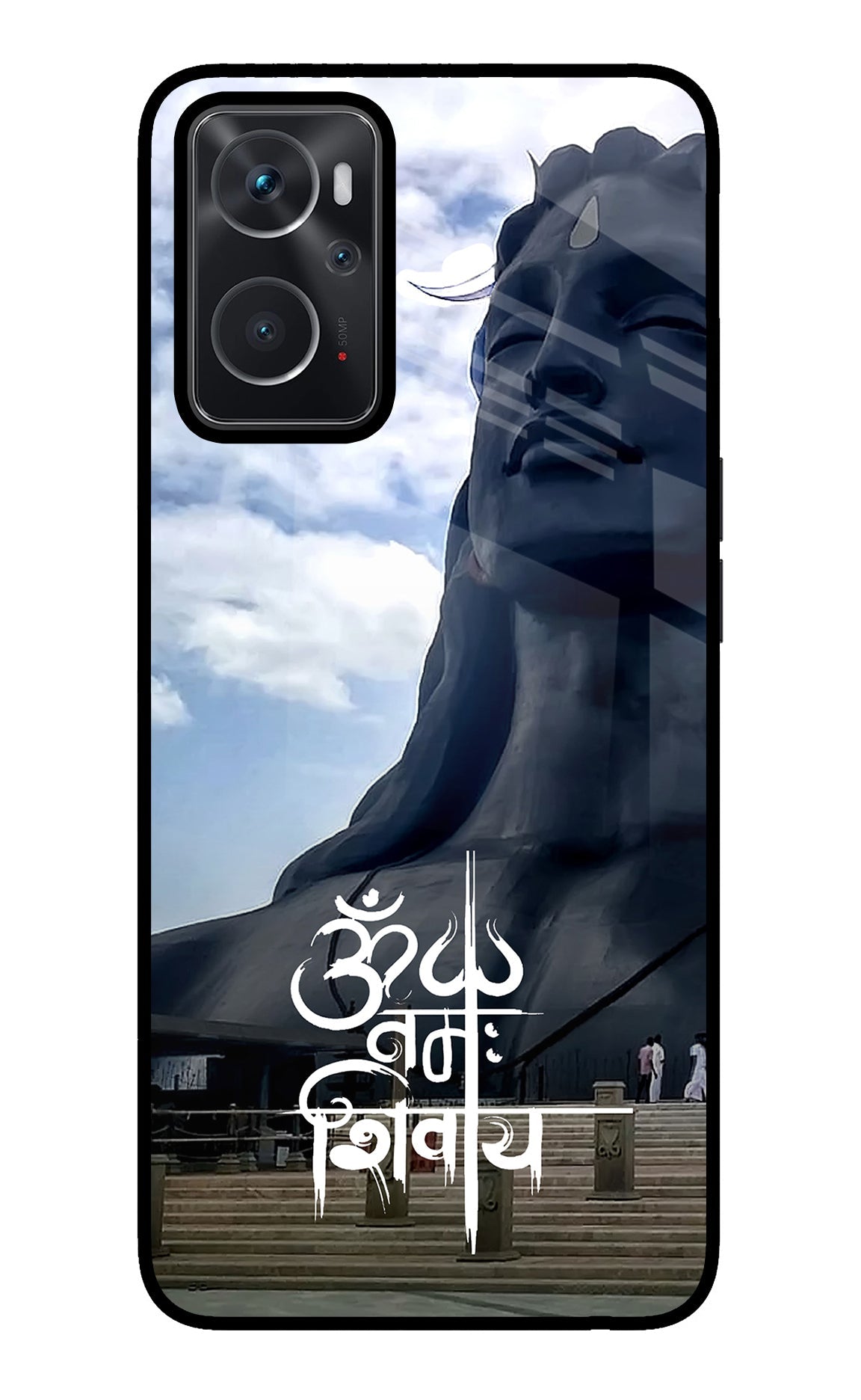 Om Namah Shivay Oppo K10 4G Glass Case