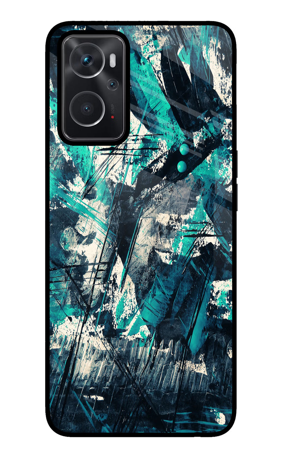 Artwork Oppo K10 4G Back Cover, Glass case