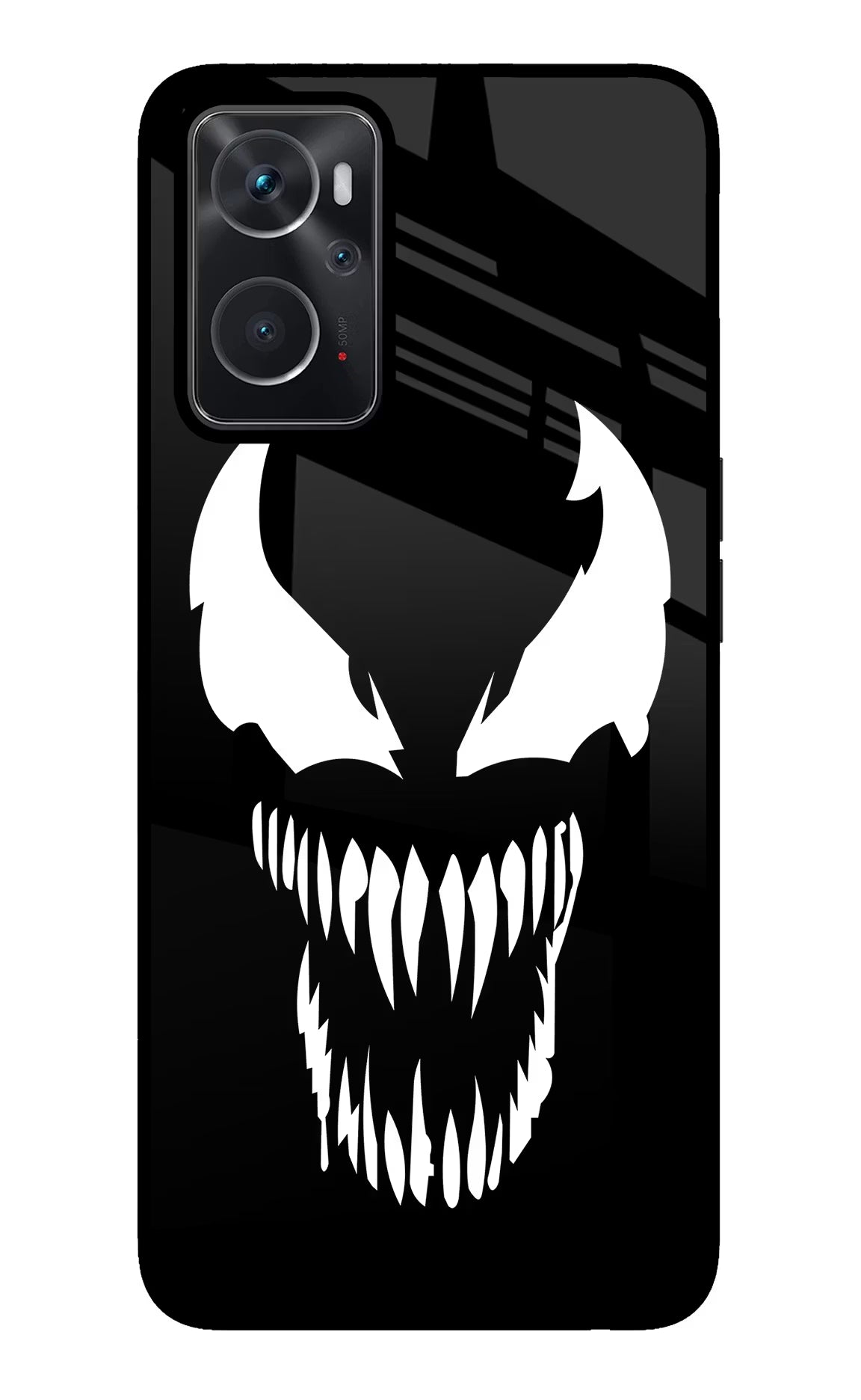 Venom Oppo K10 4G Glass Case Back Cover by Casekaro